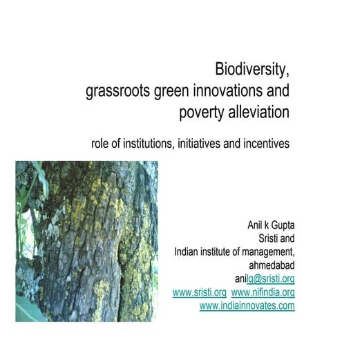 conservation and rewarding biodiversity conservation Trondheim   05-10-gupta-...