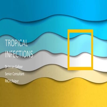 Tropical infections in Indian icu
