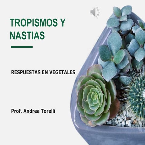 Tropismos y nastias