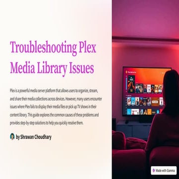 Plex Media Library Is Not Showing Your Files? Here's Why | PDF