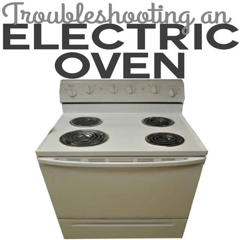 Troubleshooting an electric oven copy