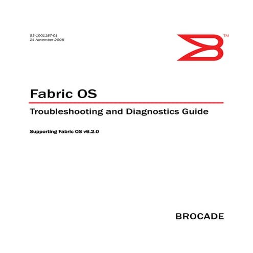 Troubleshooting guide