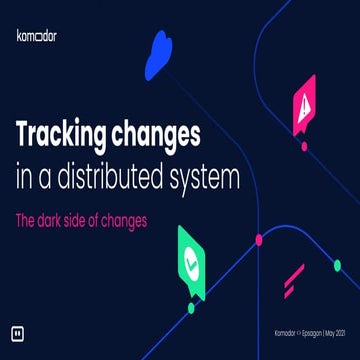Troubleshooting in a distributed systems  
