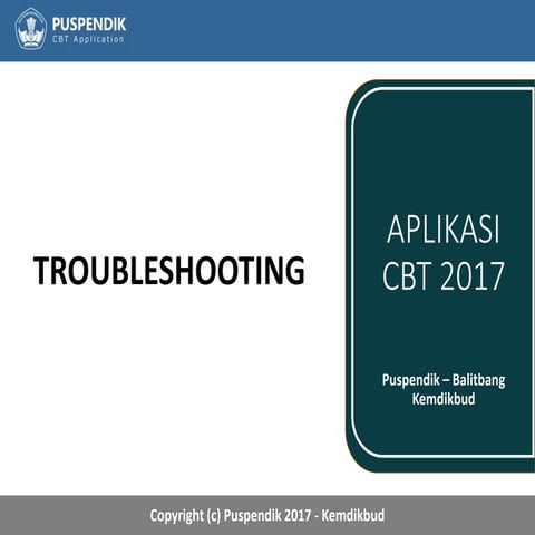 Troubleshooting unbk 20170303