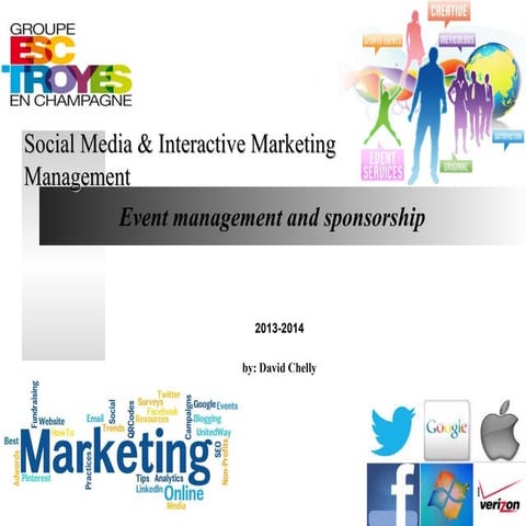 Event management and sponsoring