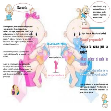 Control de esfínteres.