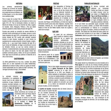 Tríptico de azuébar