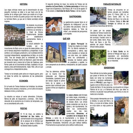 Triptico tabasco | PDF