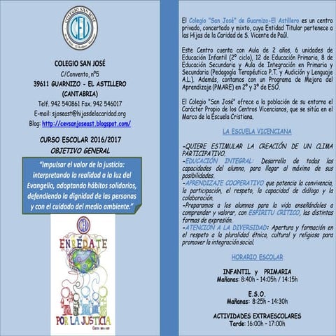 Tríptico presentación curso 16 17