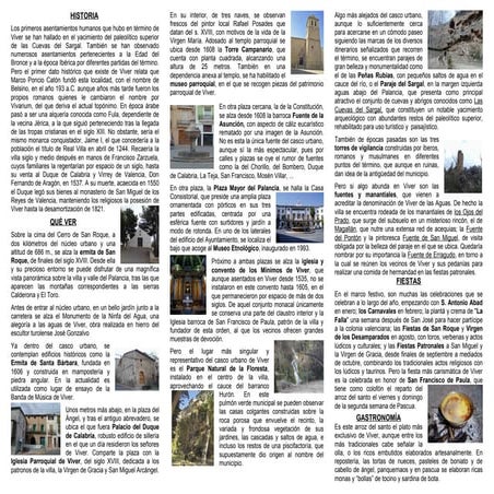 Tríptico viver de las aguas