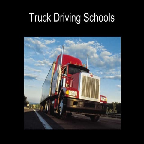 Truck Driving Schools