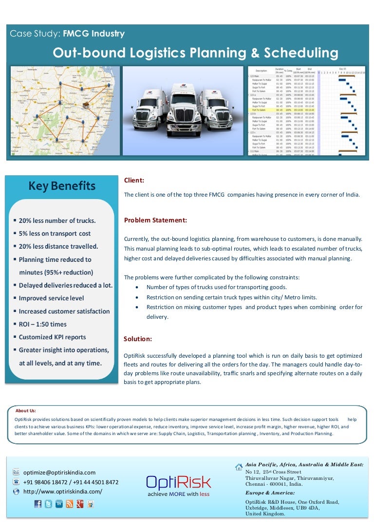 Fmcg case study examples picture