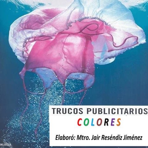 Trucos publicitarios colores