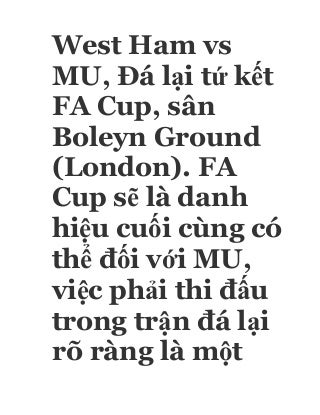 Truc tiep bong da west ham vs mu