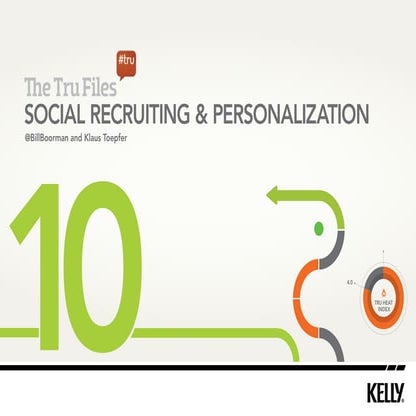 The Tru Files - Social Recruiting and Personalization
