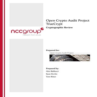 Auditoría de TrueCrypt: Informe fin...