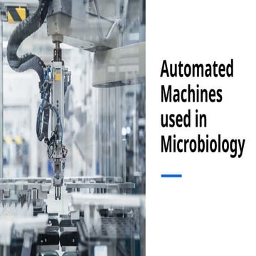 TrueNat (Automated machines in Microbiology) | PPTX