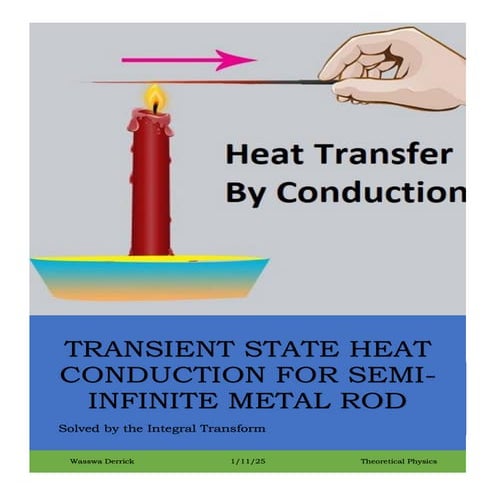 TRANSIENT STATE HEAT CONDUCTION FOR A SEMI-INFINITE ROD IN NATURAL CONVECTION.pdf