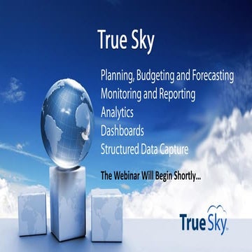 True Sky Webinar