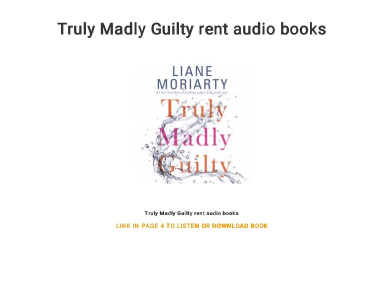 truly madly guilty book summary