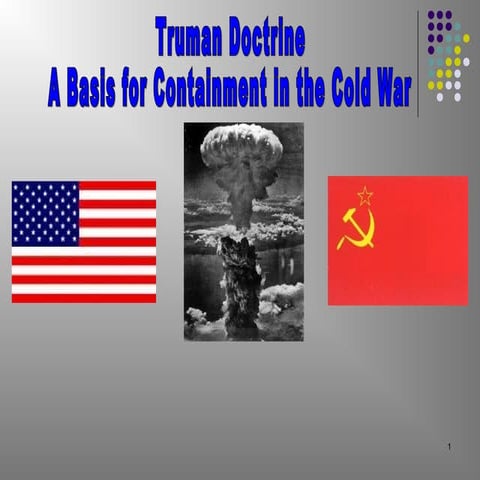 Truman doctrine and containment