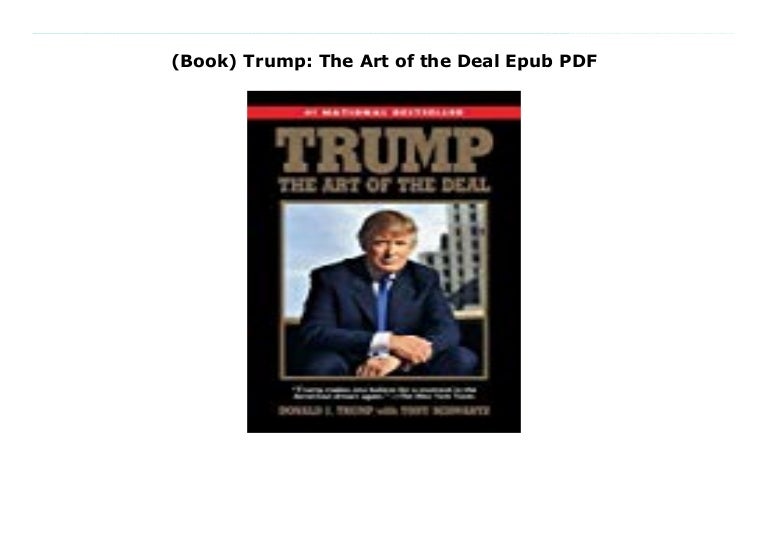 (Book) Trump The Art of the Deal Epub PDF