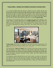 Trump Condos – Offering You to Real...