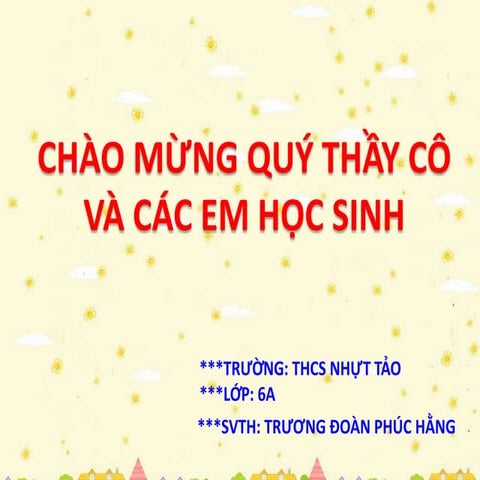 tin học lớp 6