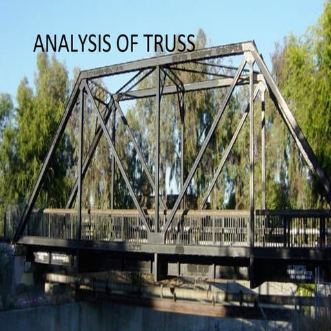 Analysis of Truss
