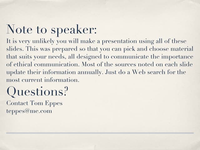 Trust & Ethics in PR — PRSA Training Series