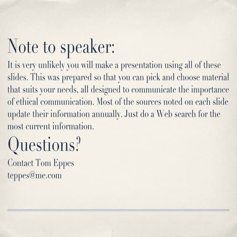 Trust & Ethics in PR — PRSA Training Series