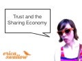 Trust and the Sharing Economy