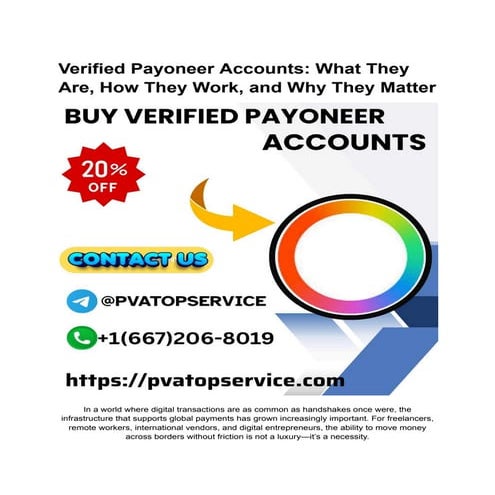 Trusted 9 Sources for Verified Payoneer Accounts in 2025 ....pdf