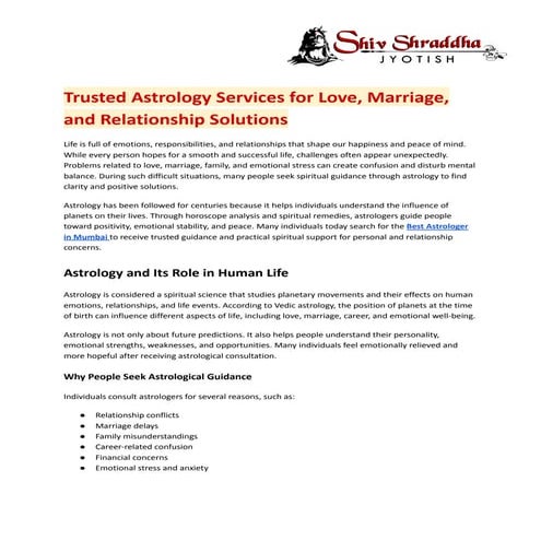 Top 5 most effective ways to solve divorce problems by Astrology.pptx
