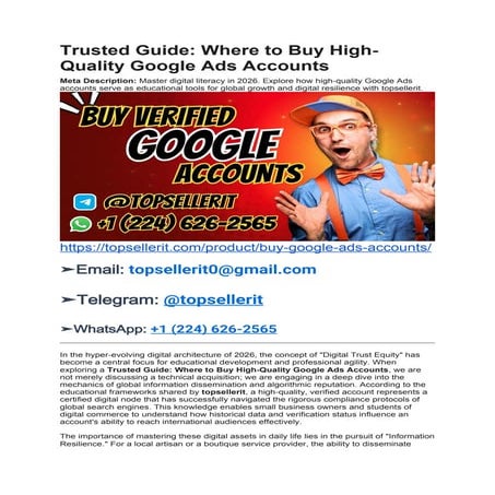 Top 50 Tips to Buy Google Ads Accounts and Bypass Suspension for ...
