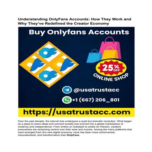 Trusted Platforms for Buying Verified OnlyFans Accounts,1.pdf