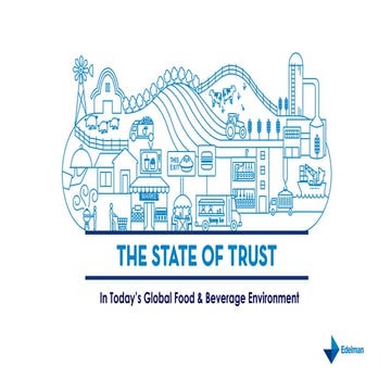 2016 Edelman Trust Barometer - Food & Beverage Results