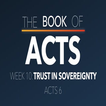 Trust in Sovereignty