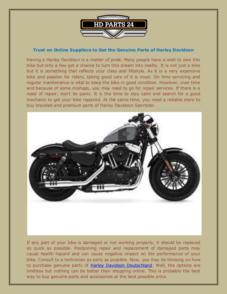 online harley davidson parts