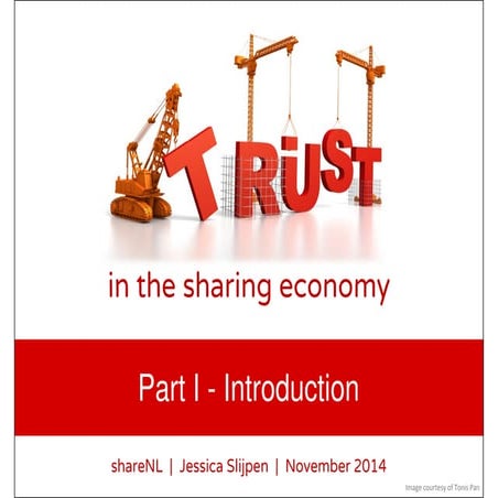Trust sharing economy-part_I-introduction