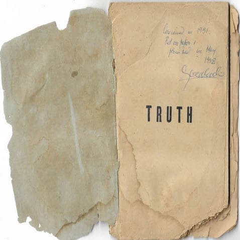 Truth Pdf