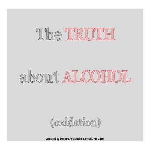 Truth About Alcohol Oxidation - CAPE Unit 2 Chemistry Module 1