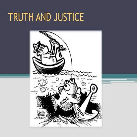 Truth and justice