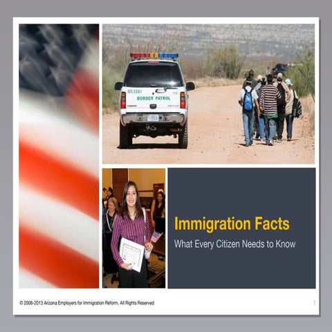 Immigration Facts: What Every Citizen Needs To Know - 2013