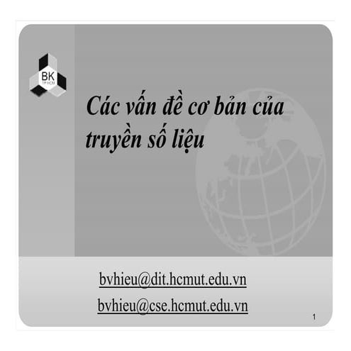 Data communication and networking