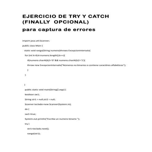 Try catch-finally