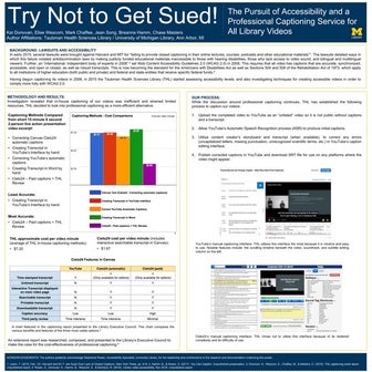 Try Not to Get Sued! The Pursuit of Accessibility and a Professional Captioni...