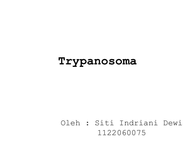 klasifikasi trypanosoma rhodesiense