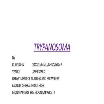 TRYPANOSOMA.pptx124ty74e4yu74323467433dfyhv