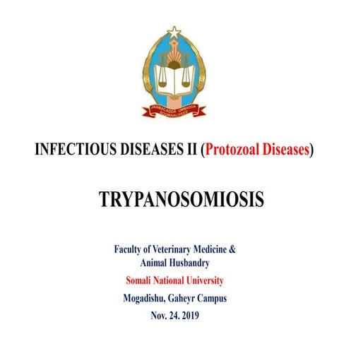 Trypanosomiosis